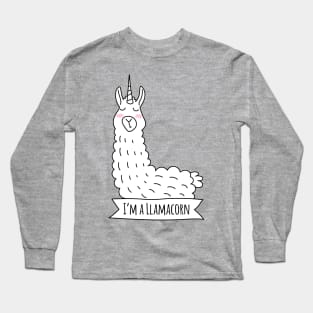 I’m a Llamacorn - Llama Unicorn Long Sleeve T-Shirt
